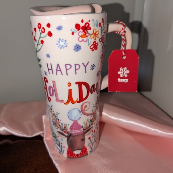 Holiday Pink Tumbler - Picture 2 of 7